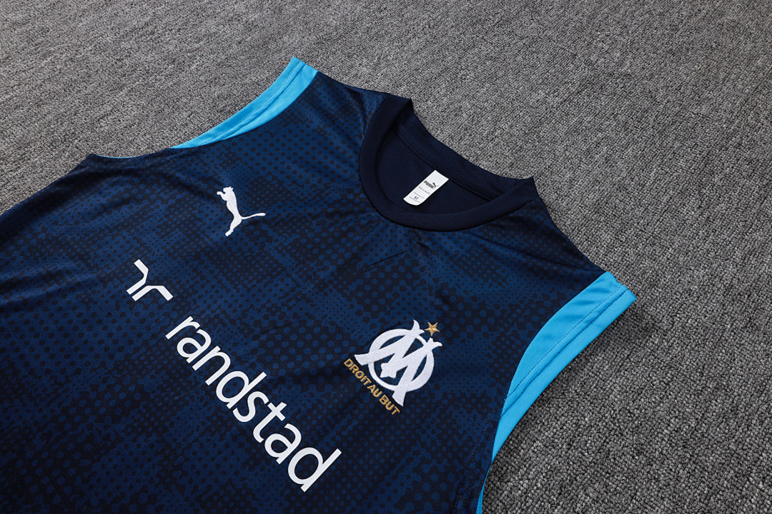 Kit Football Marseille Débardeur Training 2023/24