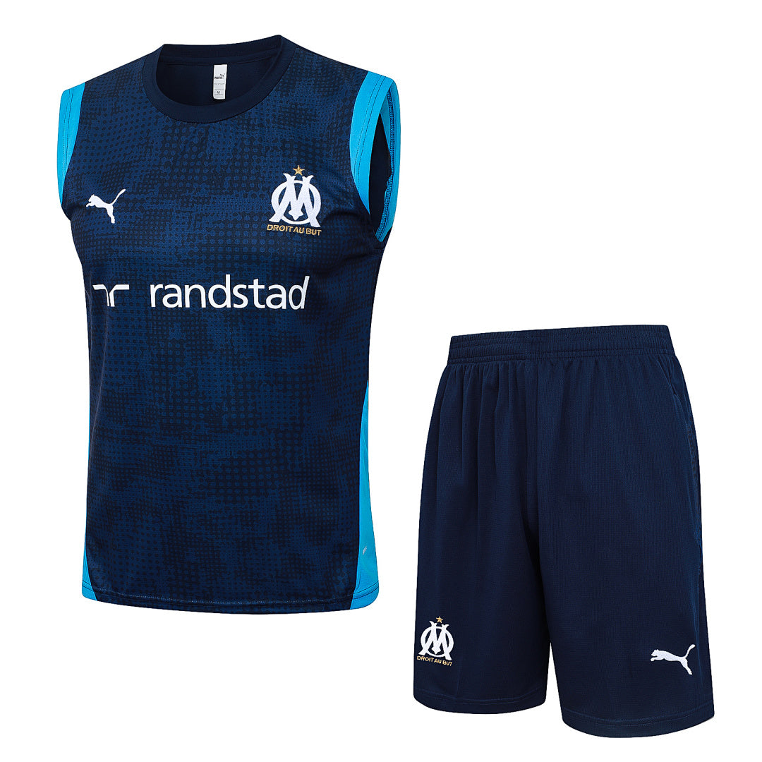 Kit Football Marseille Débardeur Training 2023/24