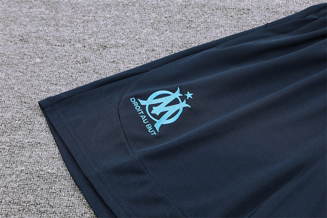 Kit football Marseille ensemble training 2024/25 - Bleu Roi