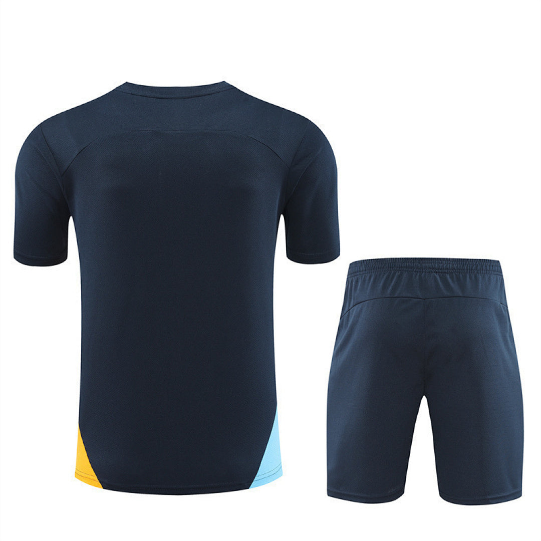 Kit football Marseille ensemble training 2024/25 - Bleu Roi
