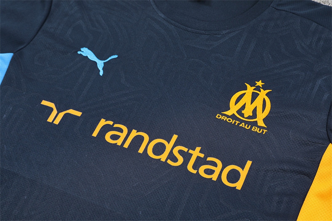 Kit football Marseille ensemble training 2024/25 - Bleu Roi