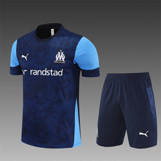 Kit football Marseille ensemble training 2025/26 - Adult/ Enfant