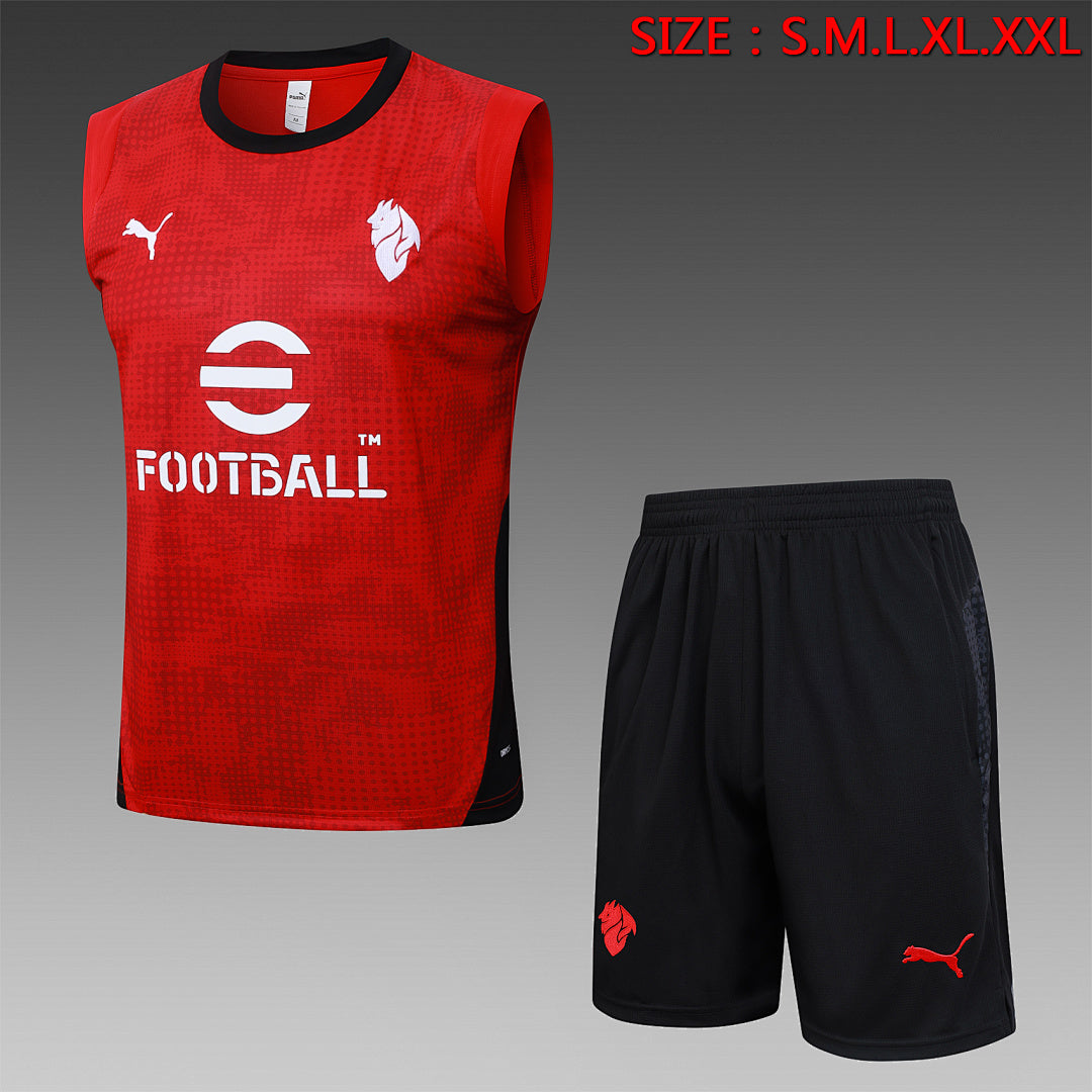 Kit Football Milan Débardeur Training 2025/26