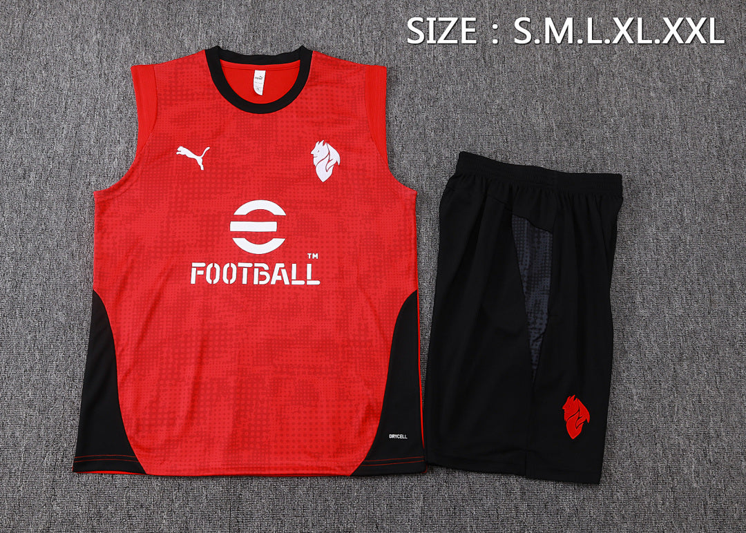 Kit Football Milan Débardeur Training 2025/26