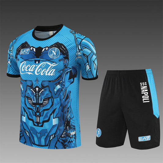 Kit football Naples ensemble training 2025/26 - Adulte