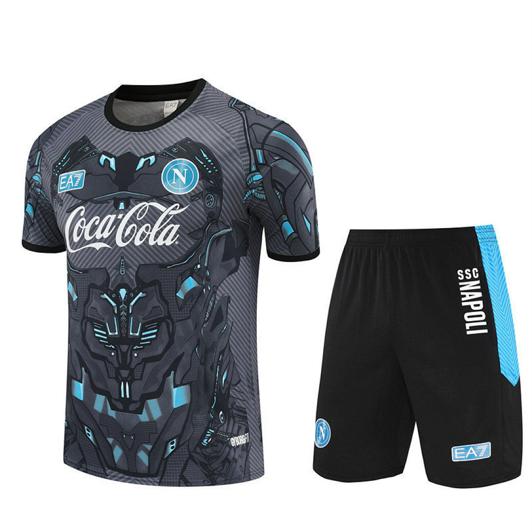 Kit football Naples ensemble training 2025/26 - Adulte