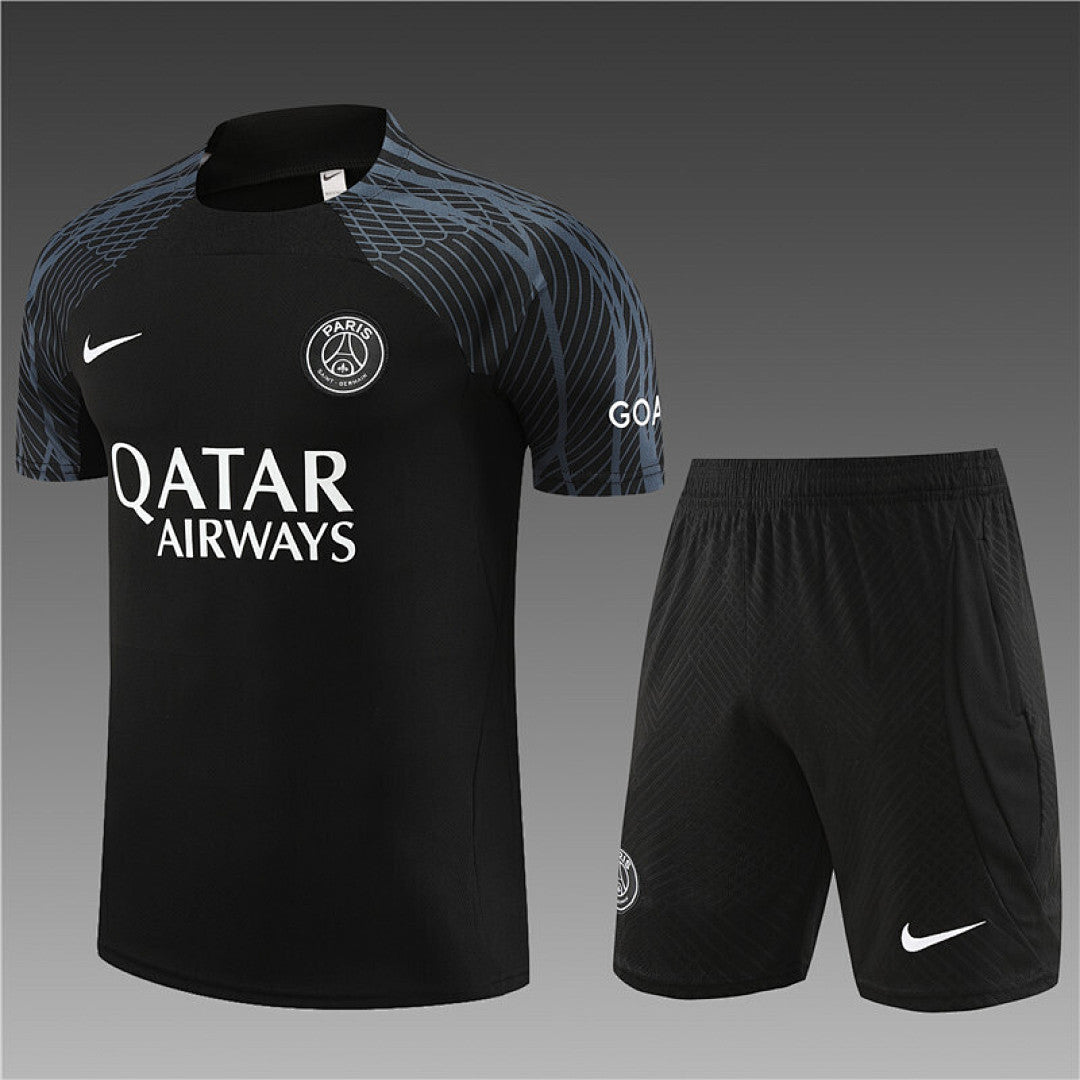 Kit football Paris ensemble training 2023/24 - Noir