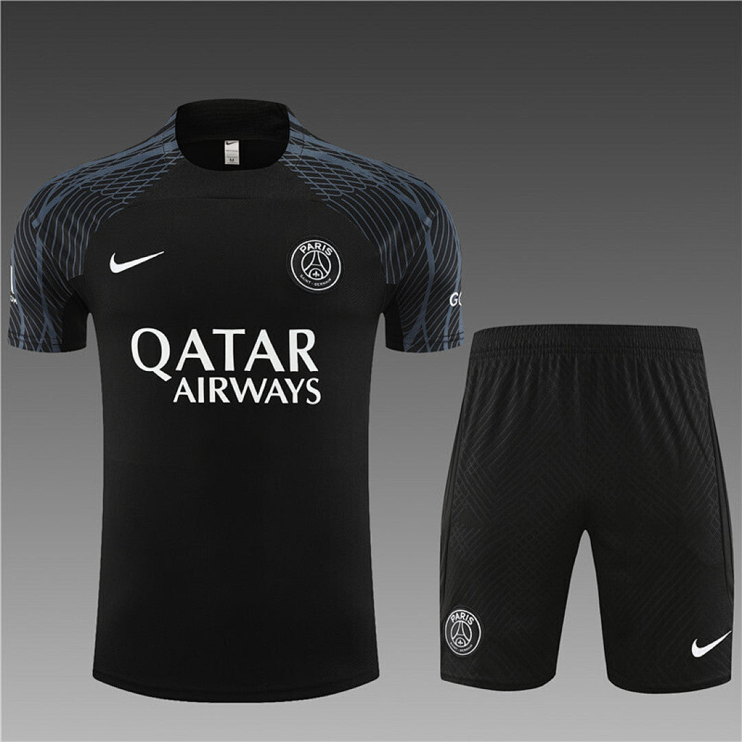 Kit football Paris ensemble training 2023/24 - Noir
