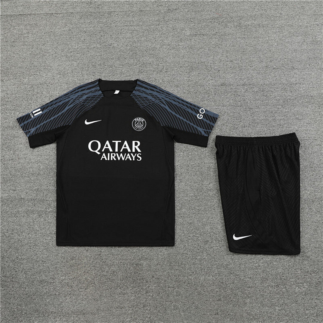 Kit football Paris ensemble training 2023/24 - Noir