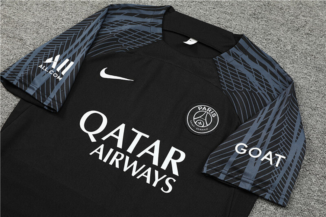 Kit football Paris ensemble training 2023/24 - Noir
