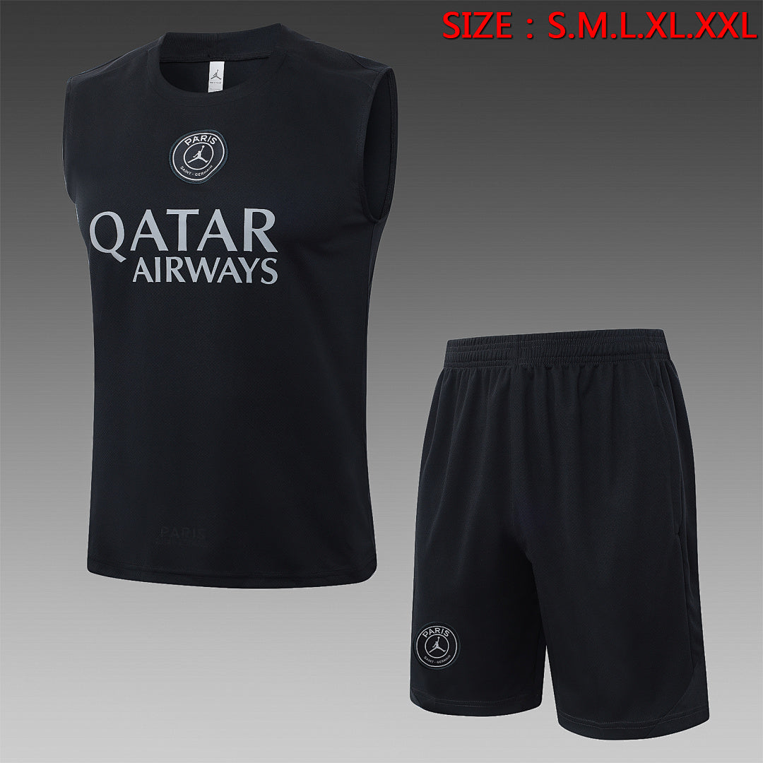 Kit Football Paris Ensemble Training 2025/26 Noir