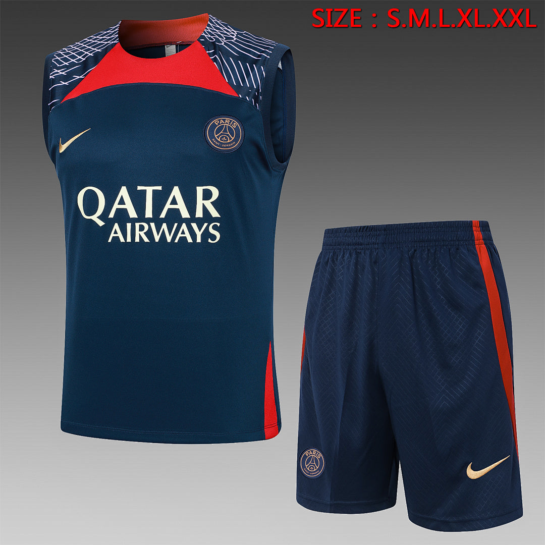 Kit Football Paris Ensemble Training Débardeur 2023/24
