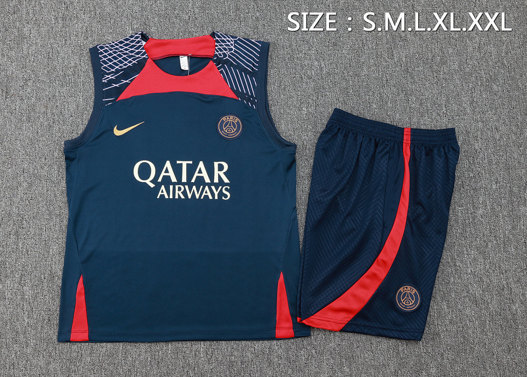 Kit Football Paris Ensemble Training Débardeur 2023/24