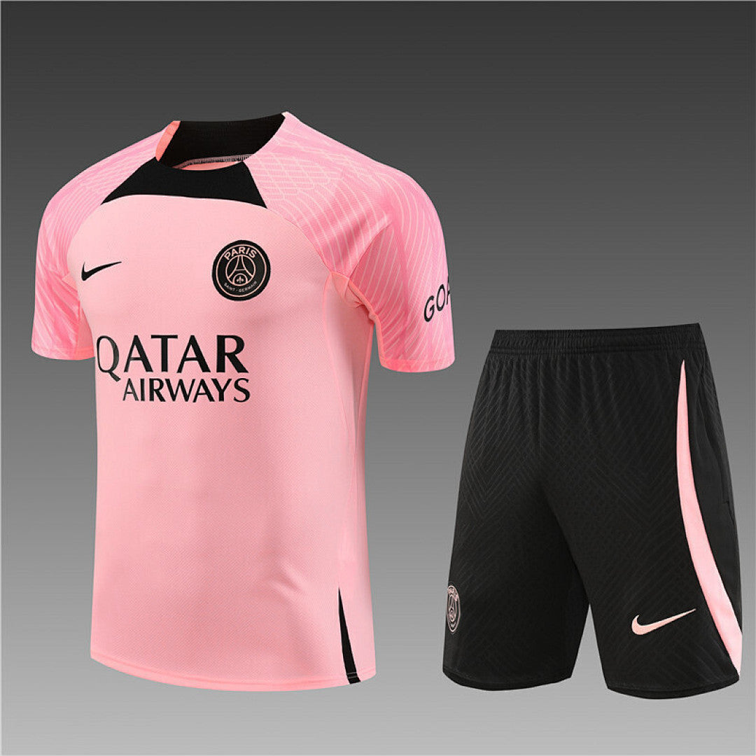 Kit Football Paris Ensemble Training Rose 2023/24 - Adult/ Enfant
