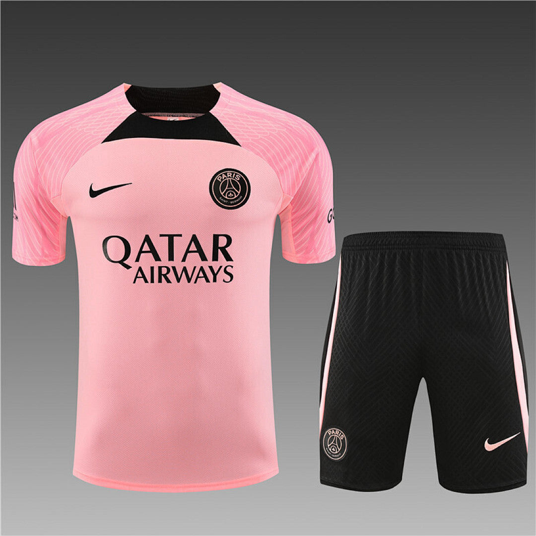 Kit Football Paris Ensemble Training Rose 2023/24 - Adult/ Enfant