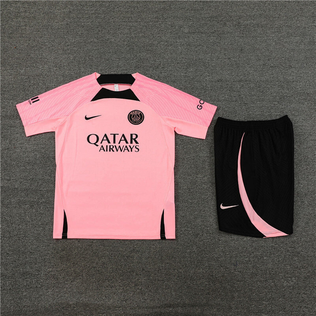 Kit Football Paris Ensemble Training Rose 2023/24 - Adult/ Enfant