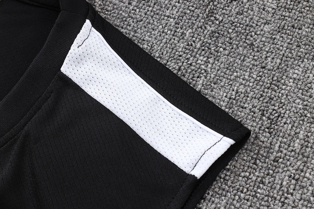 Kit Football Paris Ensemble Training Sans Manches Noir