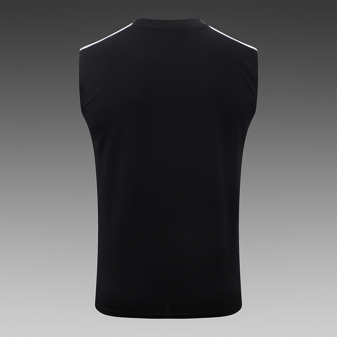 Kit Football Paris Ensemble Training Sans Manches Noir