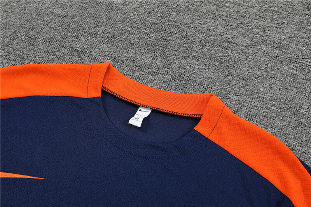 Kit Football Pays-Bas Ensemble Training 2024/25 - Bleu Roi
