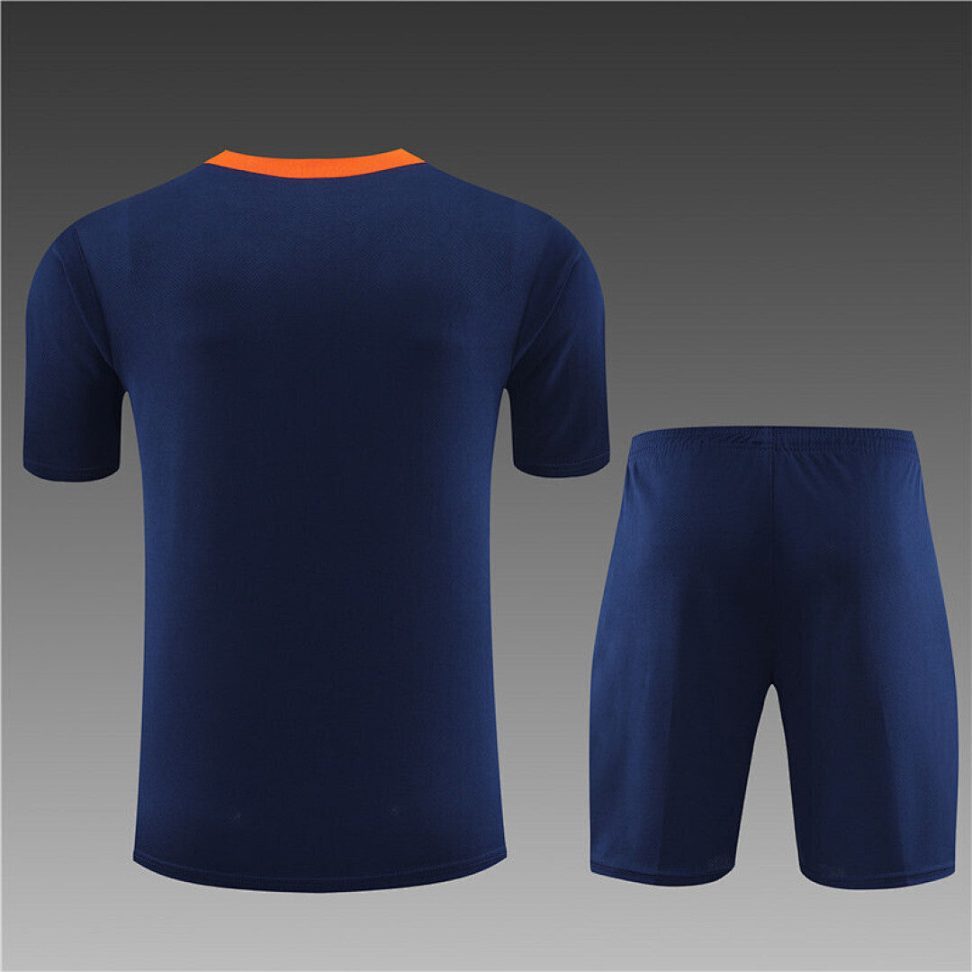 Kit Football Pays-Bas Ensemble Training 2024/25 - Bleu Roi