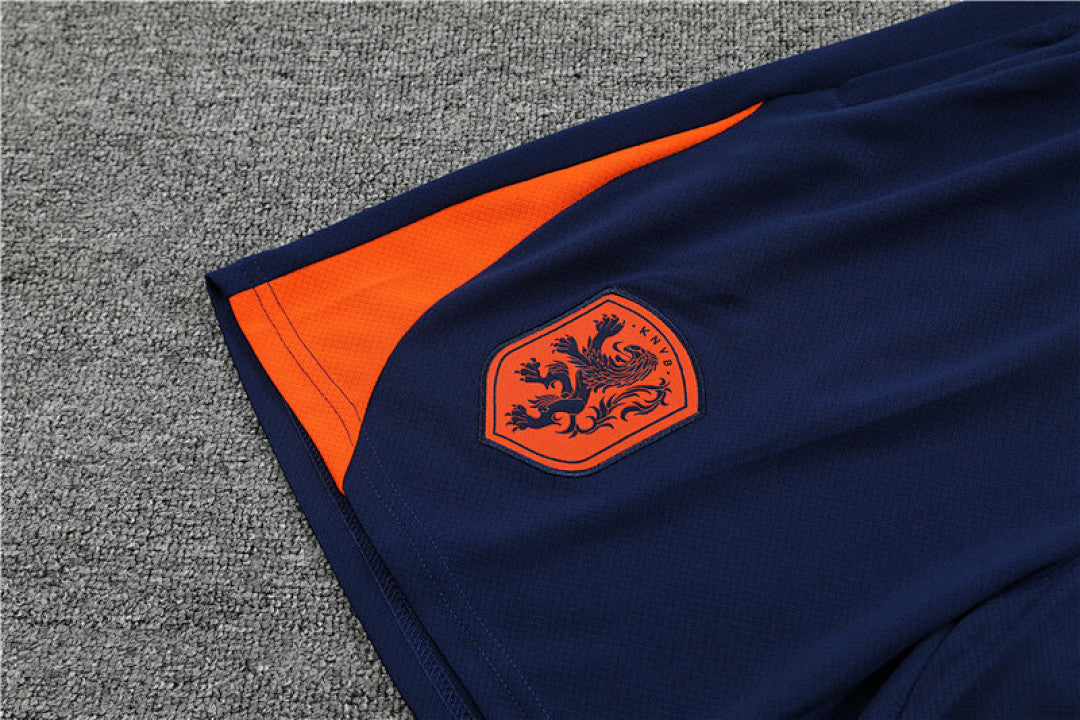 Kit Football Pays-Bas Ensemble Training 2024/25 - Bleu Roi