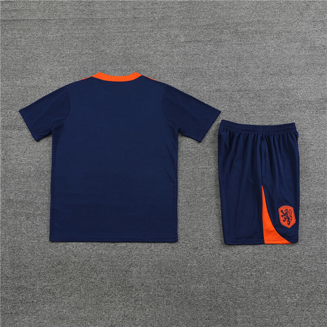 Kit Football Pays-Bas Ensemble Training 2024/25 - Bleu Roi