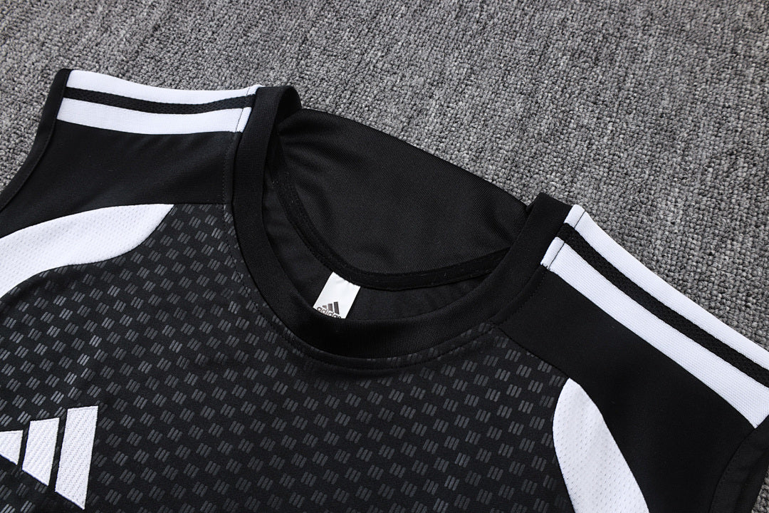Kit Football Real Madrid Débardeur Training 2026/27 Noir