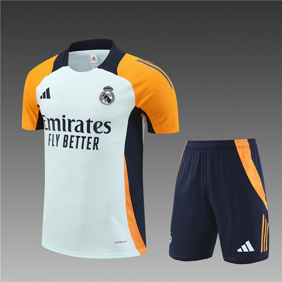 Kit football Real Madrid ensemble training 2024/25 - Bleu clair