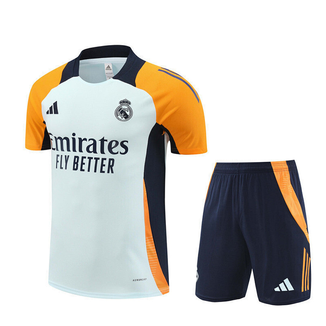 Kit football Real Madrid ensemble training 2024/25 - Bleu clair