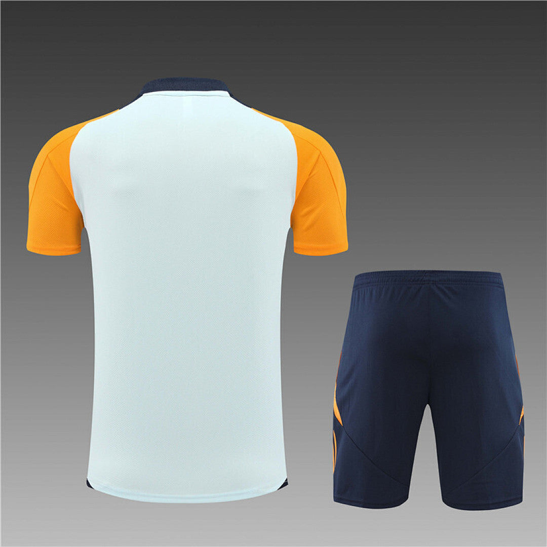 Kit football Real Madrid ensemble training 2024/25 - Bleu clair
