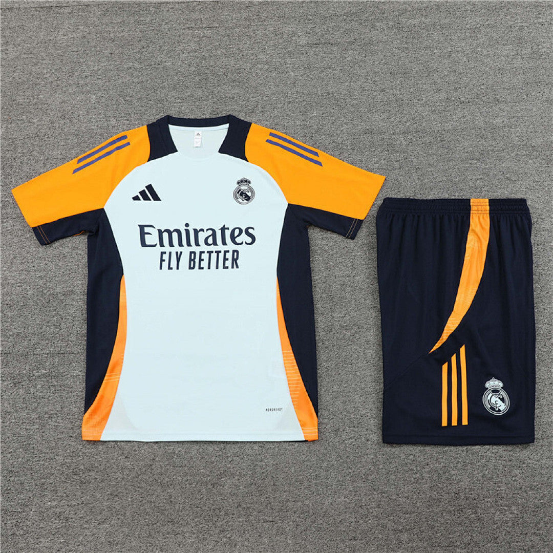 Kit football Real Madrid ensemble training 2024/25 - Bleu clair