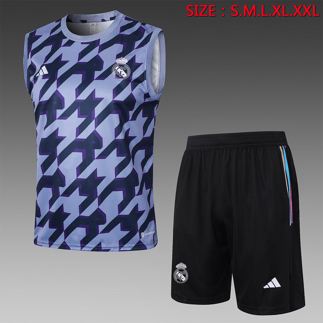 Kit Football Real Madrid Ensemble Training Débardeur 2023/24