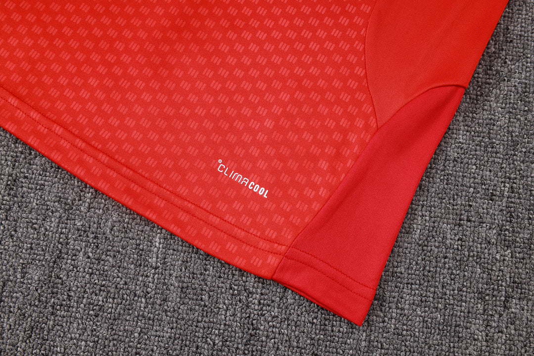 Kit Football Riverbed Ensemble Training Rouge D26086#