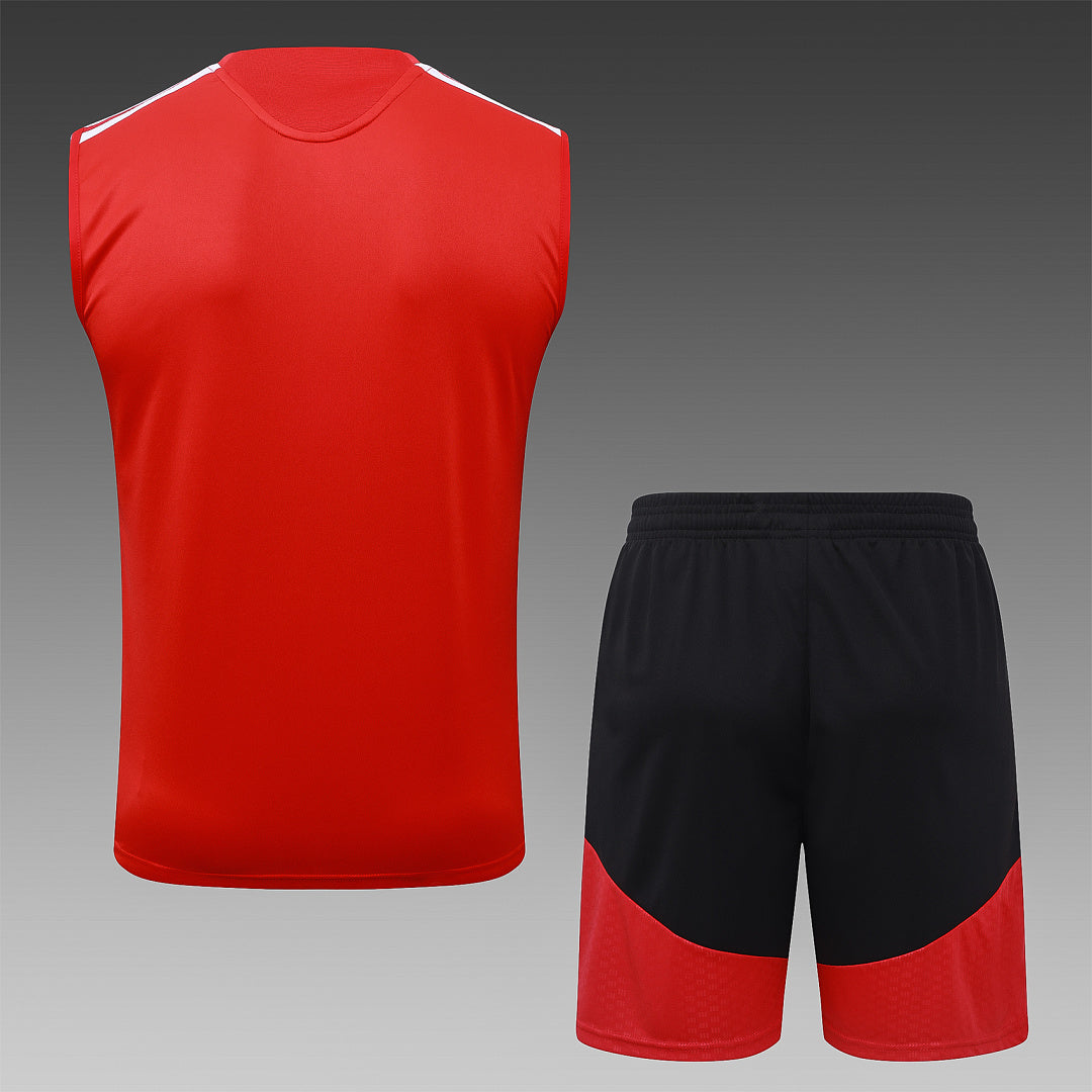 Kit Football Riverbed Ensemble Training Rouge D26086#