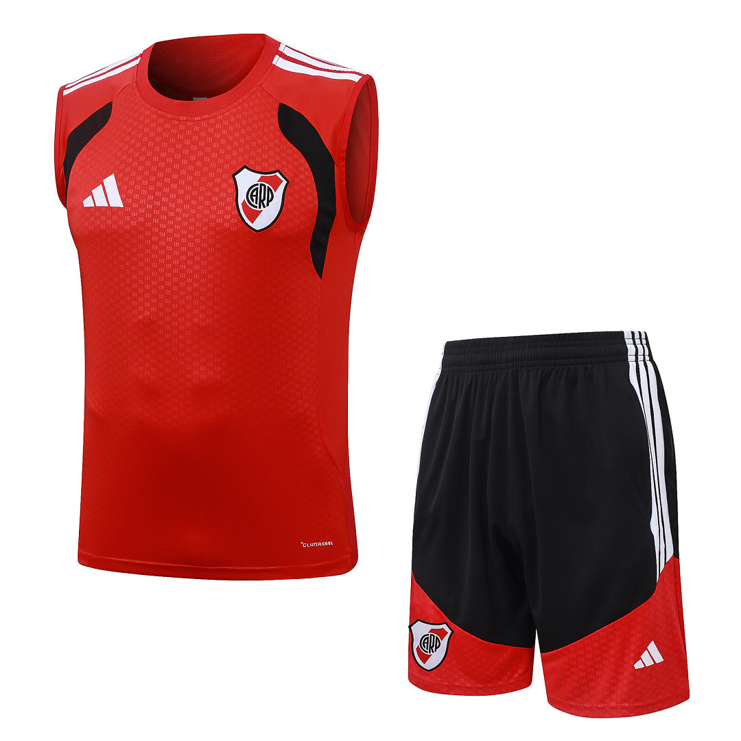 Kit Football Riverbed Ensemble Training Rouge D26086#