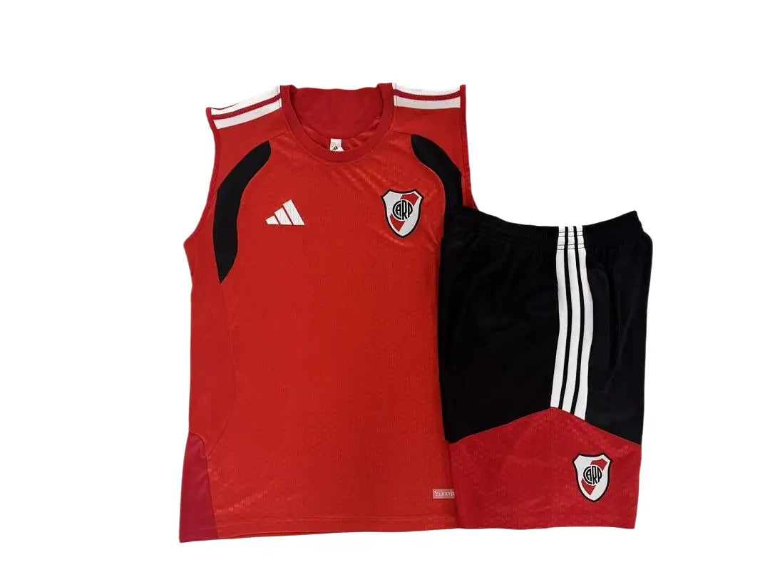 Kit Football Riverbed Ensemble Training Rouge D26086#
