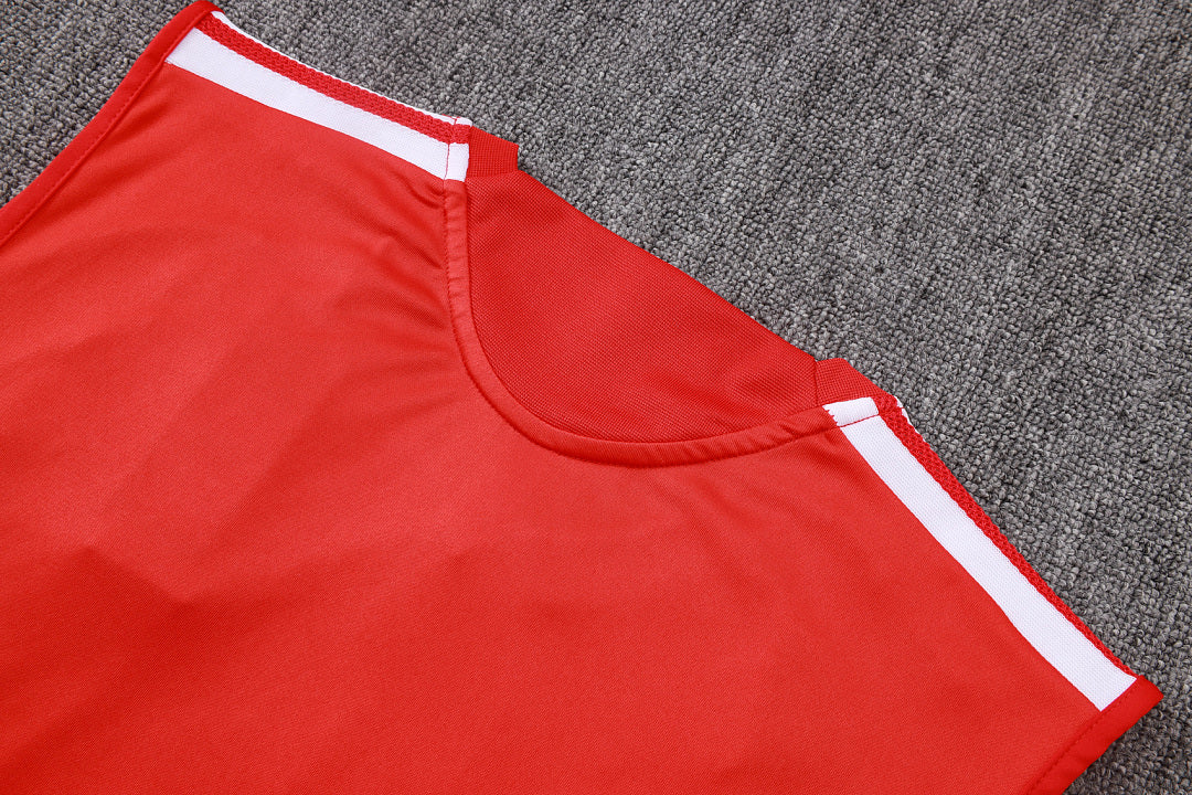Kit Football Riverbed Ensemble Training Rouge D26086#