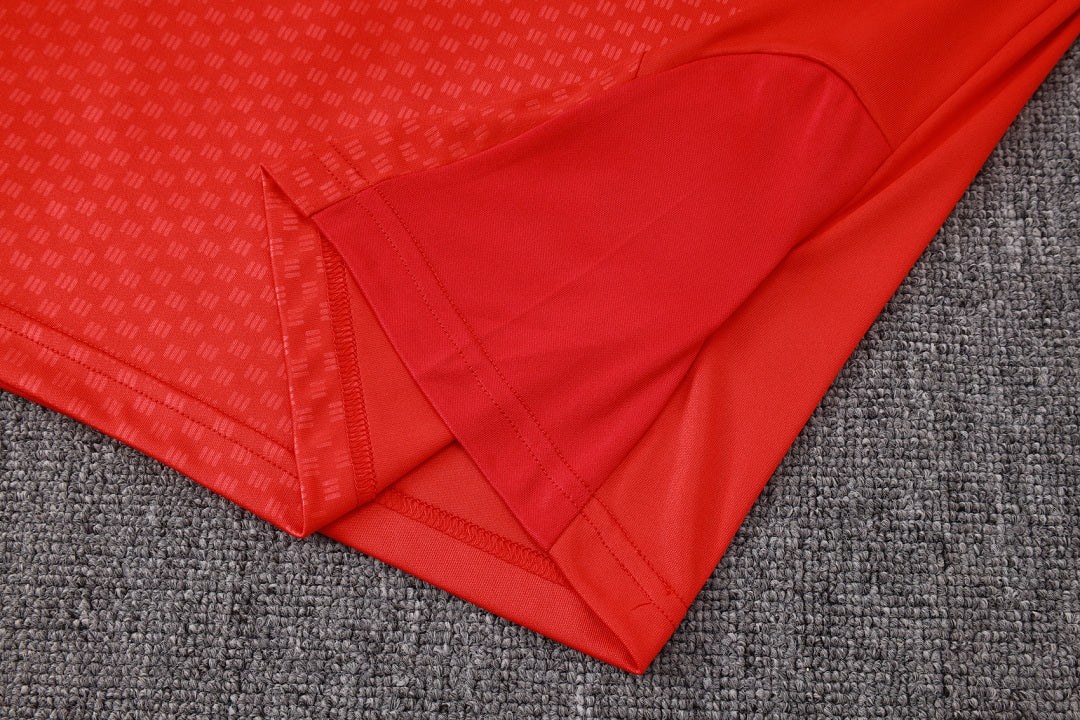 Kit Football Riverbed Ensemble Training Rouge D26086#