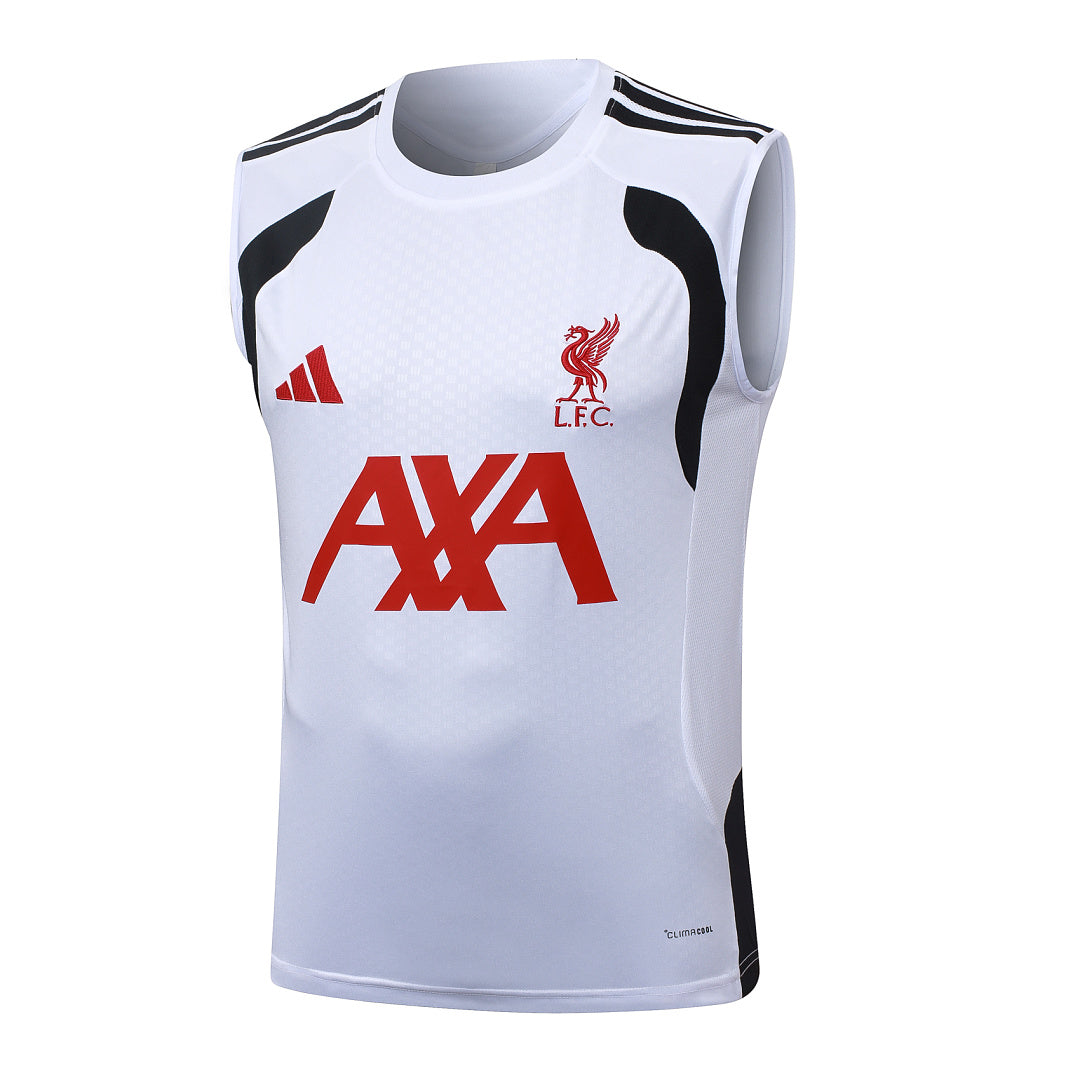 Kit Football Sans Manches Ensemble Training Blanc