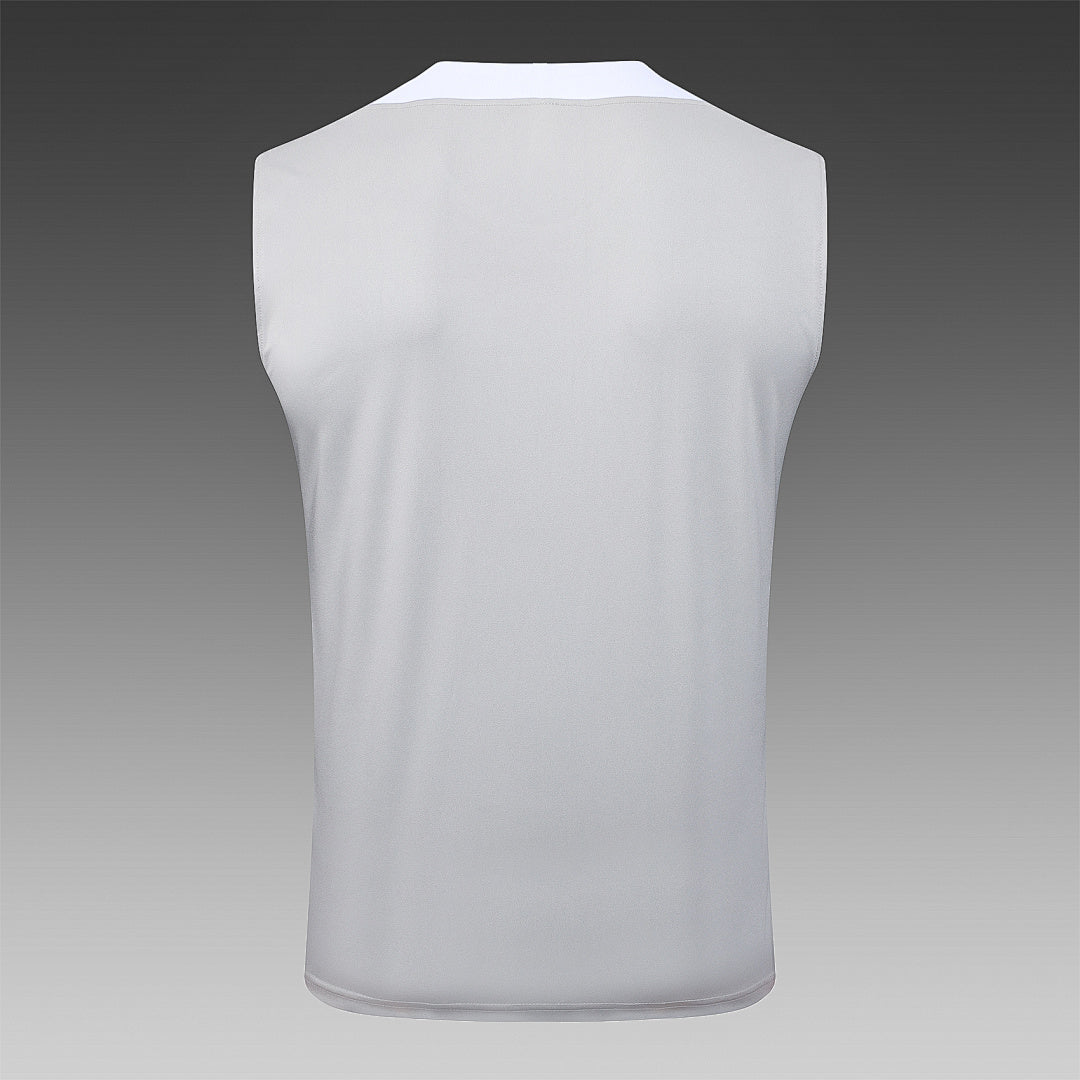 Kit Football Tottenham Ensemble Training Débardeur 2025/26 Gris Clair