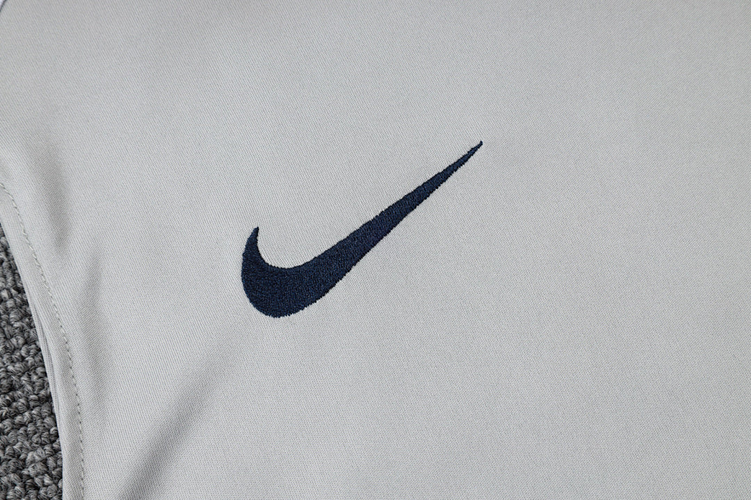 Kit Football Tottenham Ensemble Training Débardeur 2025/26 Gris Clair