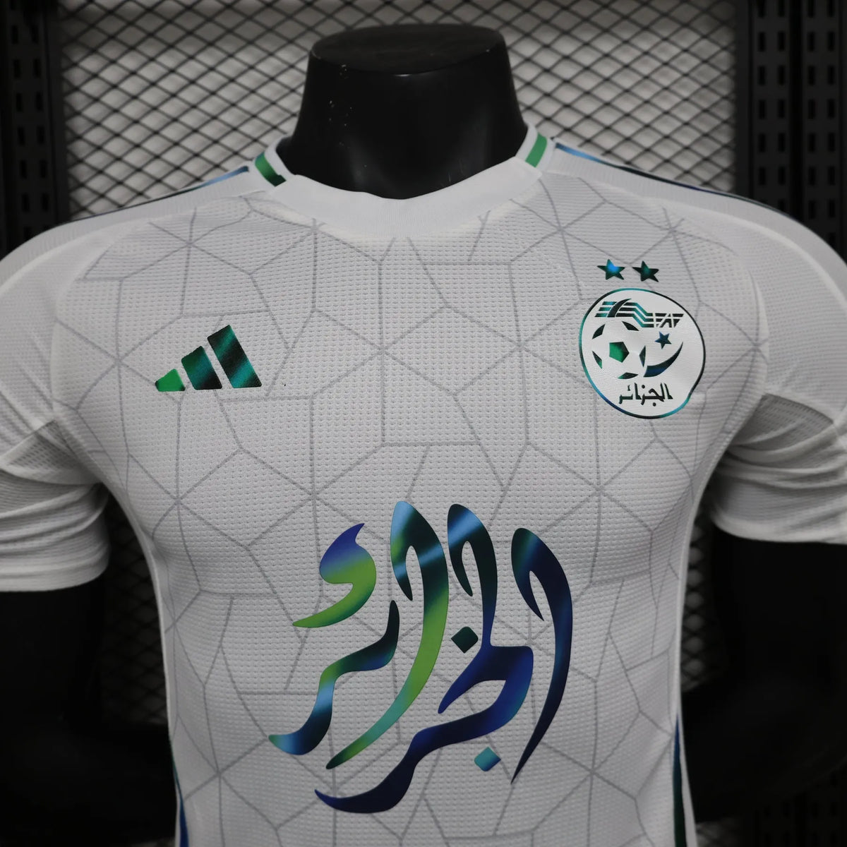 Maillot Algérie / Algeria Blanc Player Version 2024/25