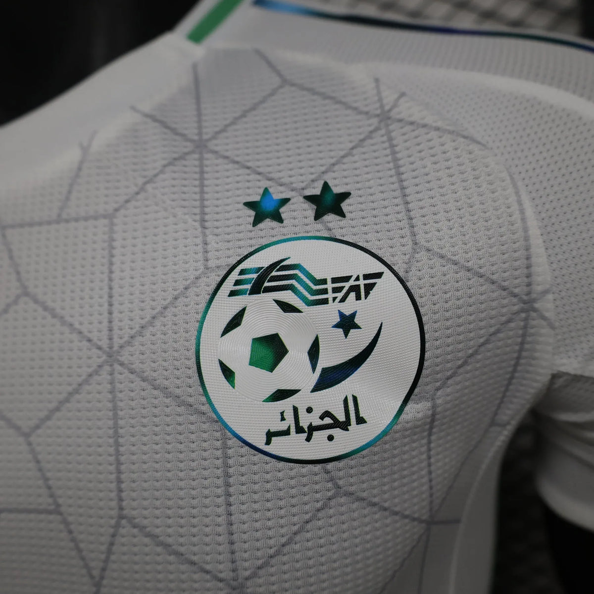 Maillot Algérie / Algeria Blanc Player Version 2024/25