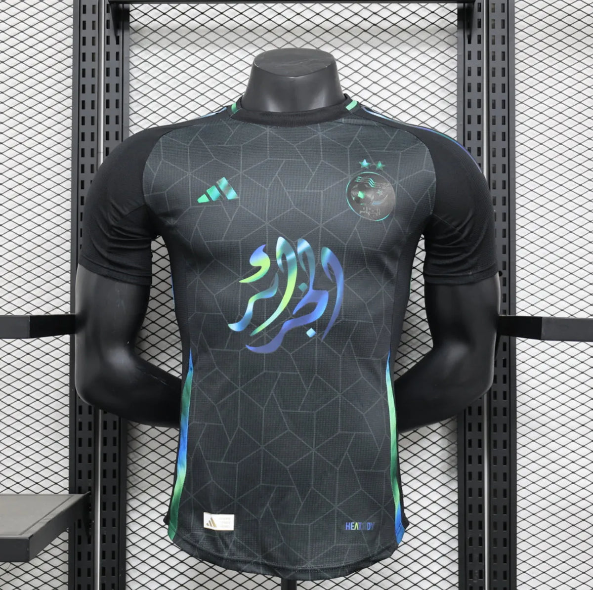 Maillot Algérie / Algeria Noir Player Version 2024/25