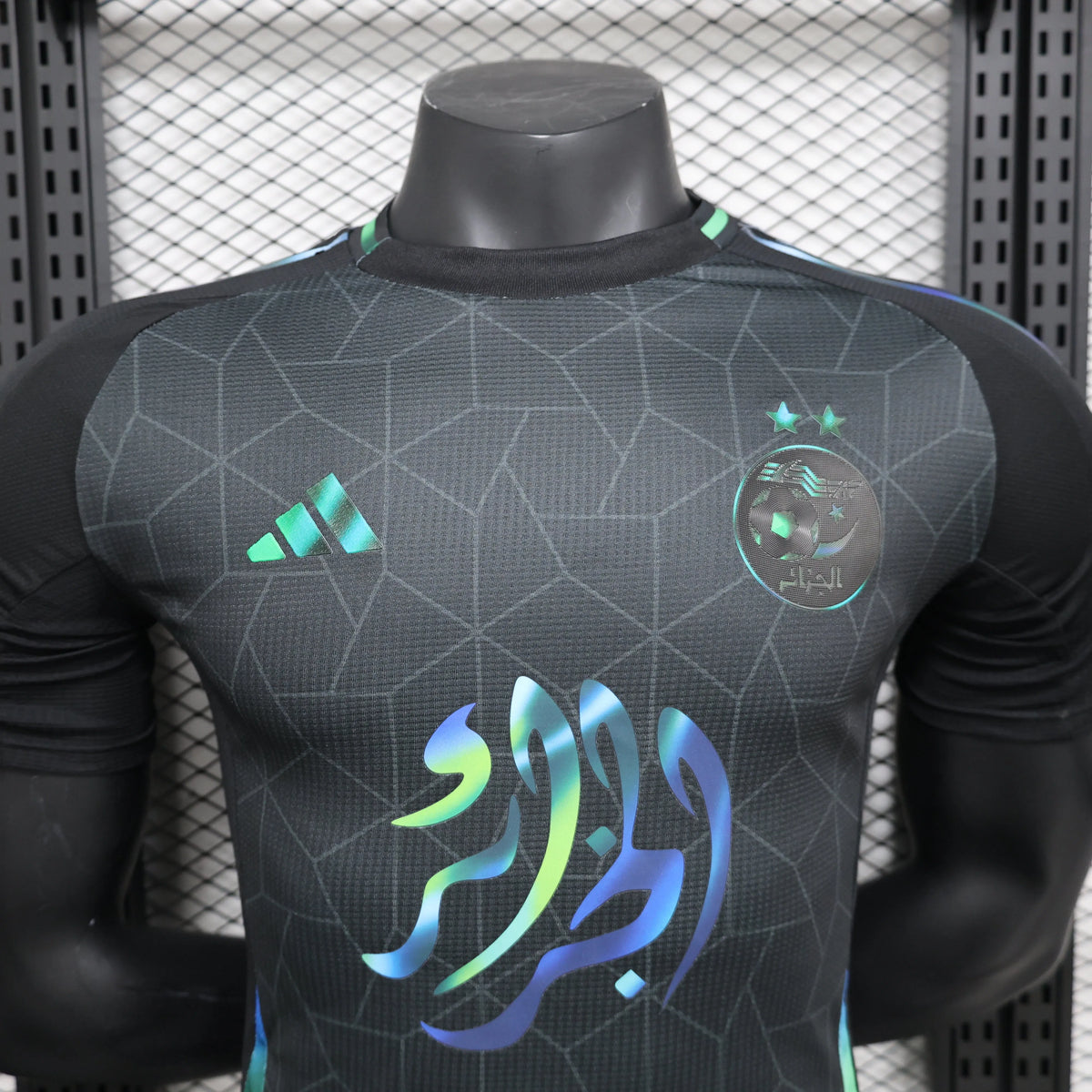 Maillot Algérie / Algeria Noir Player Version 2024/25