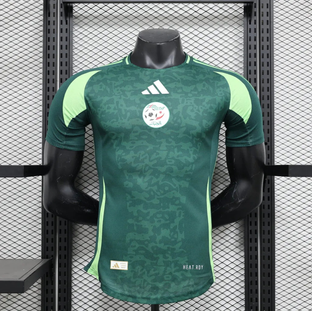 Maillot Algerie/Algeria Vert Green Player Version 2024/25