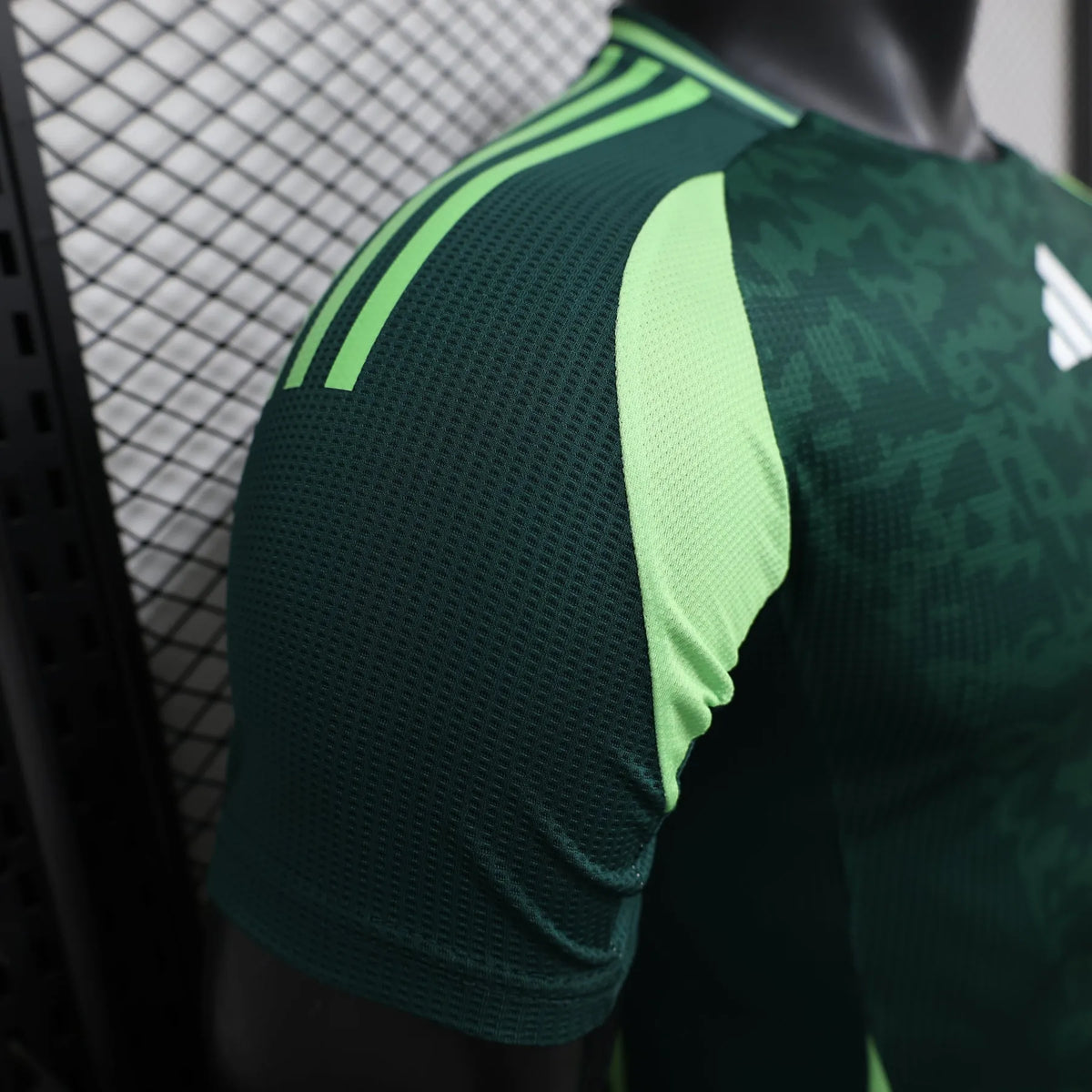 Maillot Algerie/Algeria Vert Green Player Version 2024/25