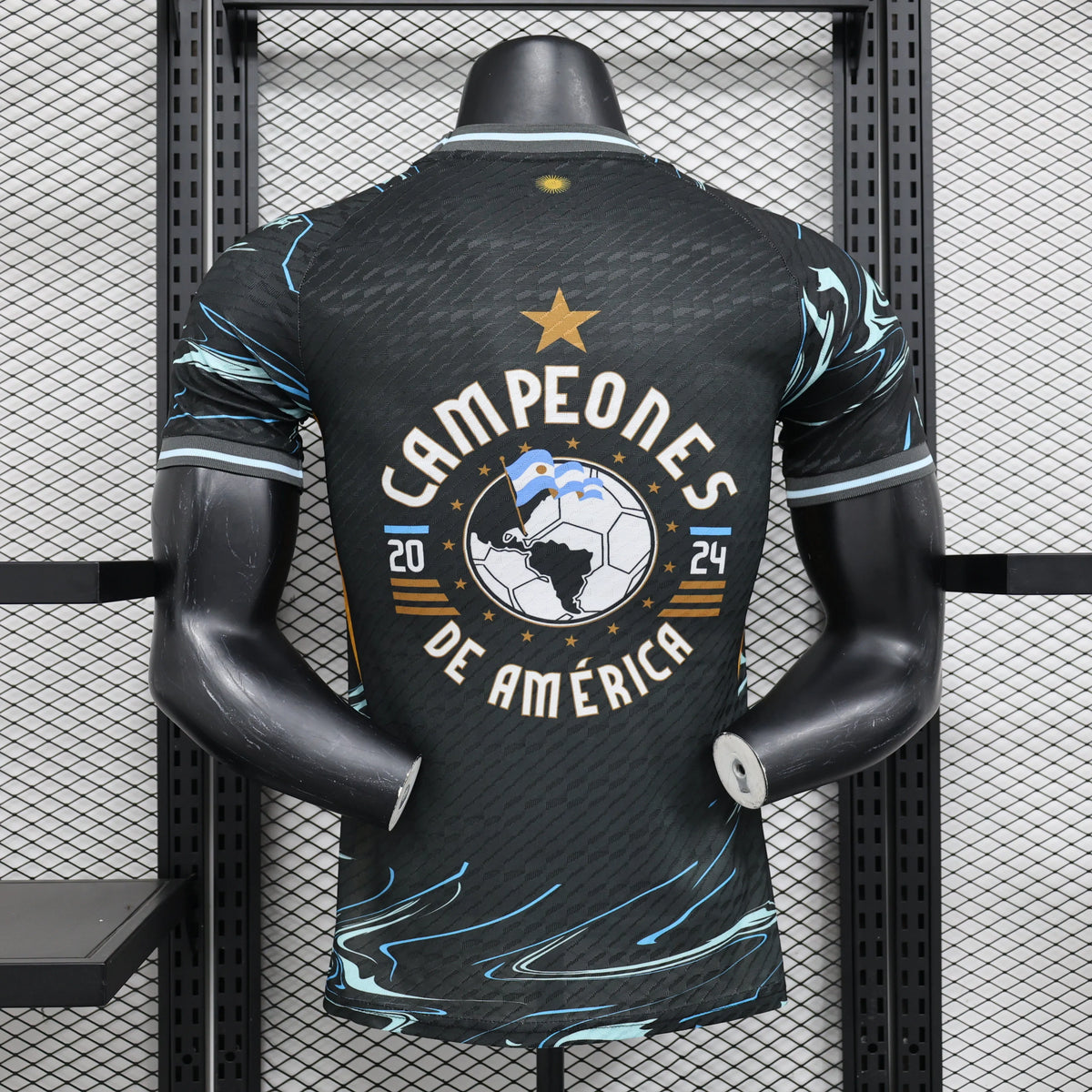 Maillot Argentine/Argentina Special Champion Campeones de America Player Version 2024/25