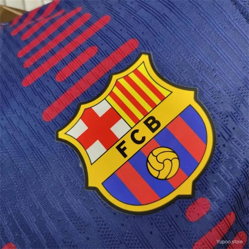 Maillot Barcelone/Barcelona 125e anniversaire Player Version 2024/25