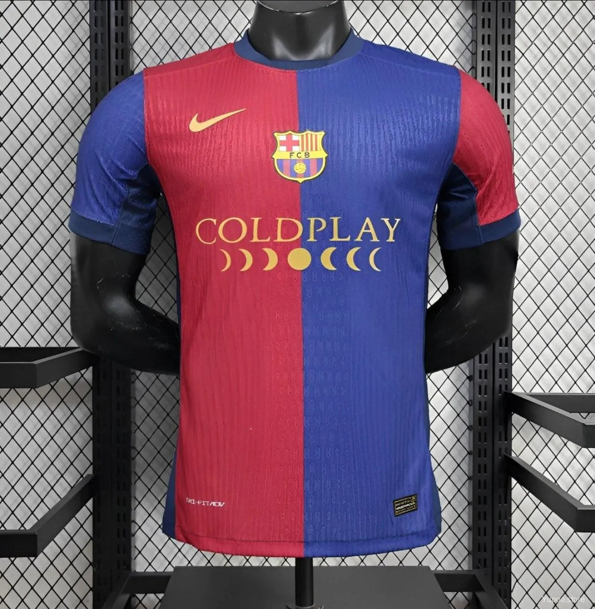 Maillot Barcelone/Barcelona domicile Coldplay Player Version 2024/25